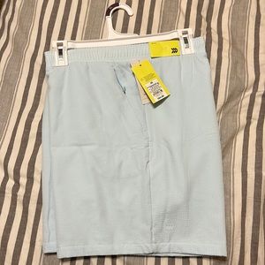 All in Motion mens baby blue shorts